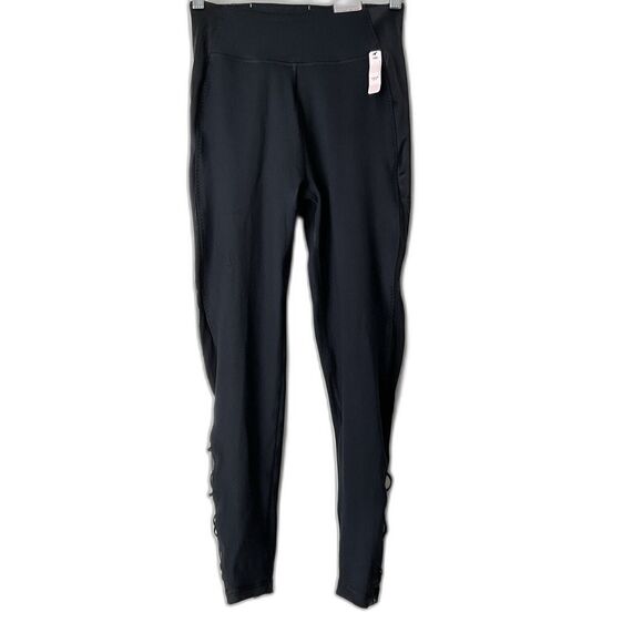 Victoria’s Secret Leggings Black Studio 7/8 High Rise Breathable S - Picture 2 of 13